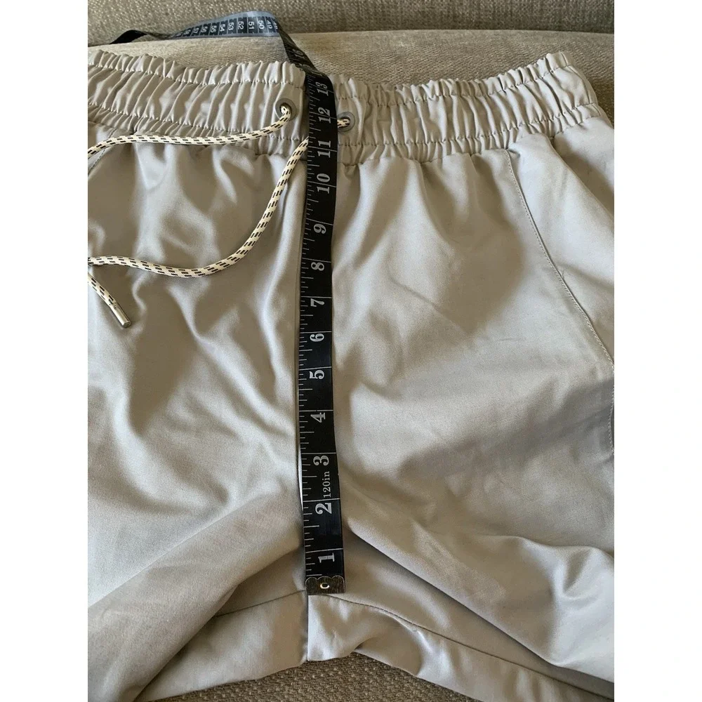 Varley Eastwood Cargo Pants Griffin Gray Sz L Athleisure Performance Active